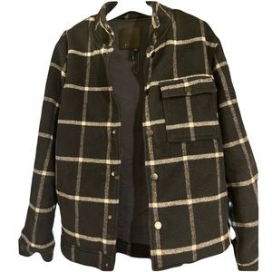 BlankNYC Waist Jacket Navy Blue Size XL